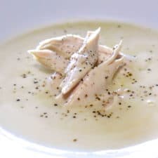 Greek lemon Chicken Soup recipe (Kotosoupa Avgolemono)
