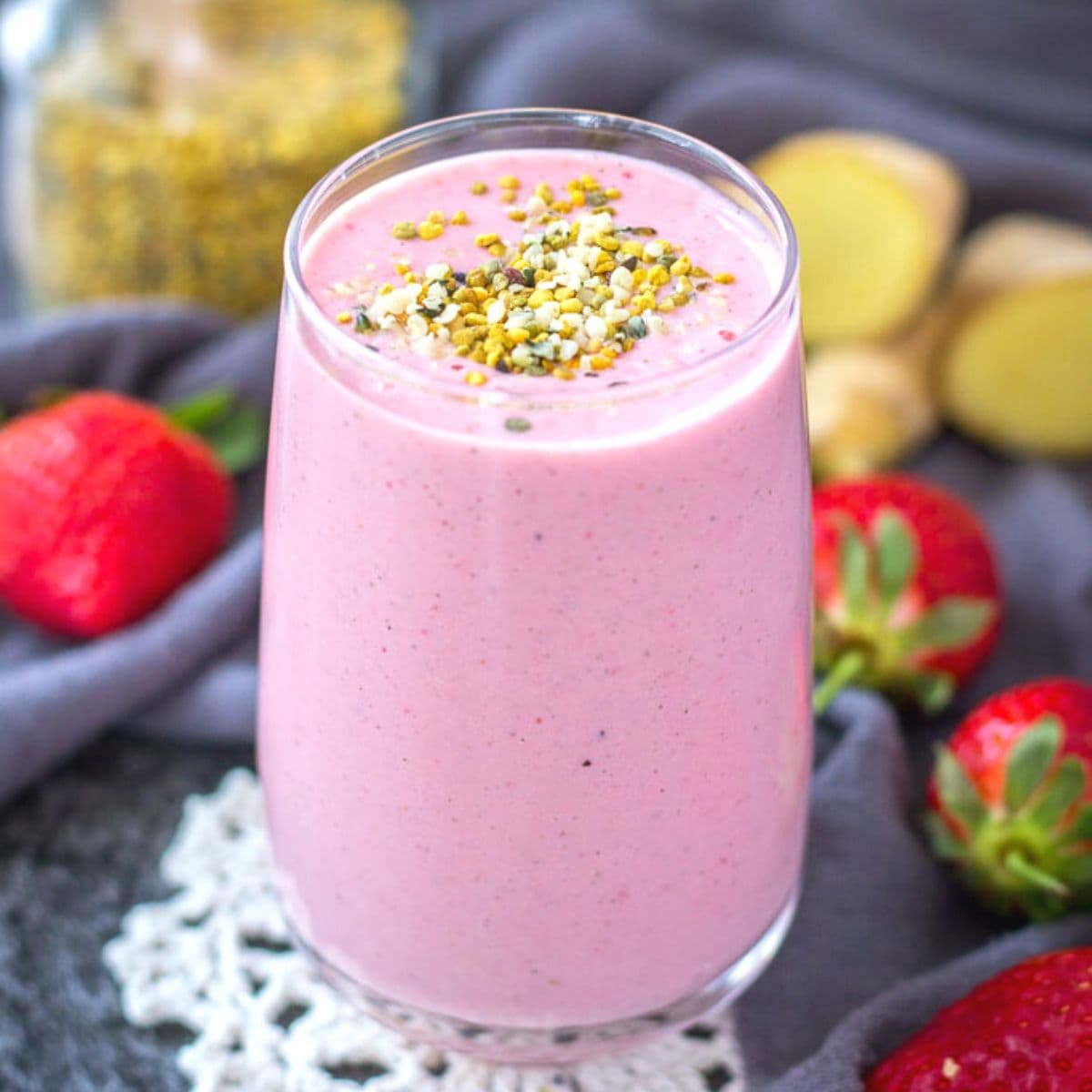 Strawberry Ginger Smoothie