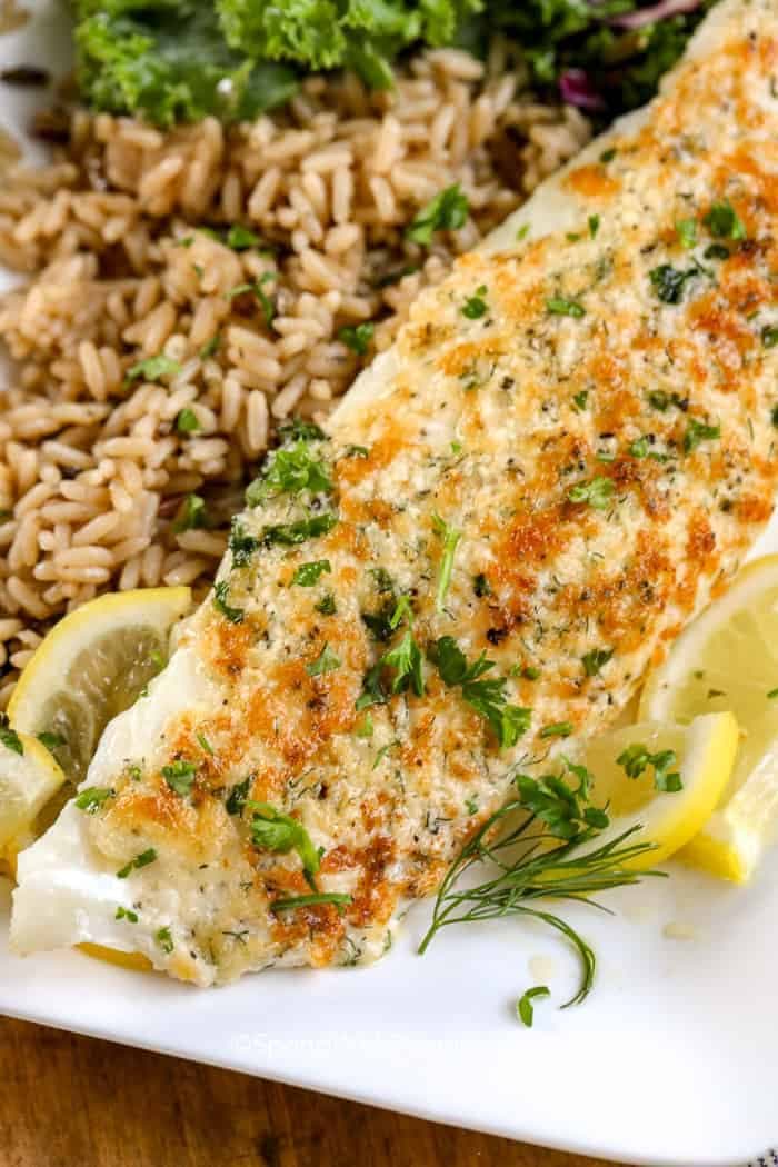 Parmesan Broiled Tilapia