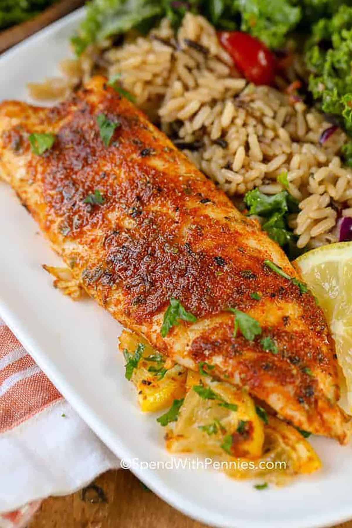 Blackened Tilapia